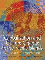 Globalization and culture change in the Pacific Islands /