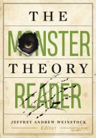 The monster theory reader /