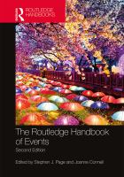 The Routledge handbook of events /