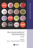 The cultural politics of food and eating : a reader /