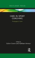 Care in sport coaching : pedagogical cases /