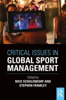 Critical issues in global sport management /