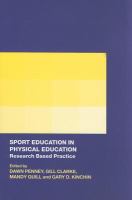 Sport education research based practice /