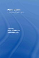 Power games : a critical sociology of sport /