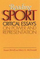 Reading sport : critical essays on power and representation /