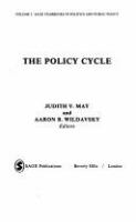The Policy cycle /