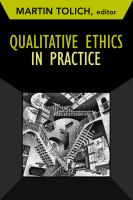 Qualitative ethics in practice /