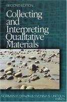 Collecting and interpreting qualitative materials /