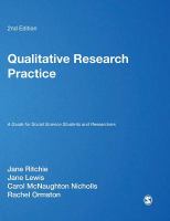 Qualitative research practice : a guide for social science students and researchers /
