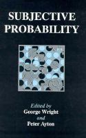Subjective probability /