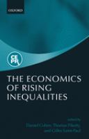 The economics of rising inequalities /