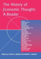 The history of economic thought : a reader /