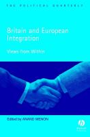 Britain and European integration : views from within /