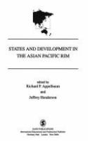 States and development in the Asian Pacific rim /