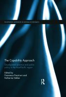 The capability approach : development practice and public policy in the Asia-Pacific region /
