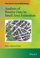 Analysis of poverty data by small area estimation