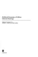 Political economy of Africa : selected readings /