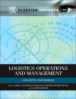 Logistics operations and management concepts and models /