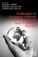 Challenges of European external energy governance with emerging powers /