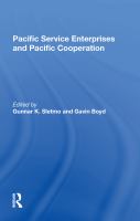Pacific service enterprises and Pacific cooperation /