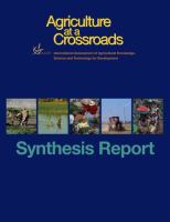 Synthesis report : a synthesis of the global and sub-global IAASTD reports /
