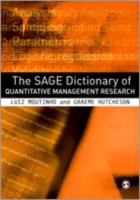 The Sage dictionary of quantitative management research /
