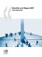 Benefits and wages 2007 OECD indicators.
