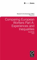 Comparing european workers.