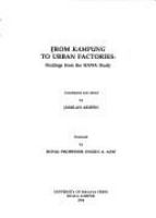 From kampung to urban factories : findings from the HAWA study /
