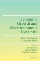 Economic growth and macroeconomic dynamics : recent developments in economic theory /