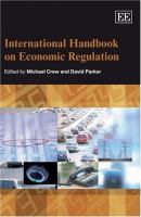 International handbook on economic regulation /