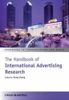 The handbook of international advertising research /