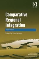Comparative regional integration Europe and beyond /
