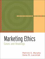 Marketing ethics : cases and readings /