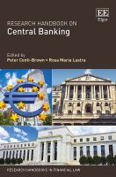 Research handbook on central banking /