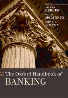 The Oxford handbook of banking /