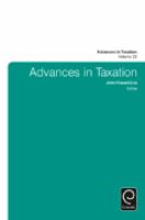 Advances in taxation.
