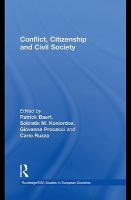 Conflict, citizenship and civil society