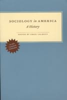 Sociology in America a history /