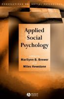 Applied social psychology /