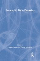 Foucault's new domains /