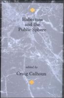 Habermas and the public sphere /