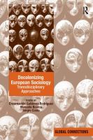 Decolonizing European sociology : transdisciplinary approaches /