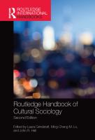 Routledge handbook of cultural sociology /
