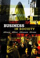 Business in society : people, work and organization /