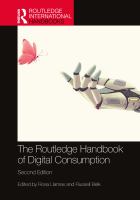 The Routledge handbook of digital consumption /