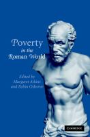 Poverty in the Roman world /