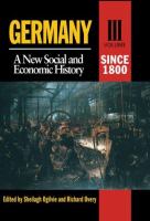 Germany : a new social and economic history /