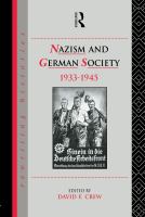 Nazism and German society, 1933-1945 /