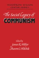 The social legacy of communism /